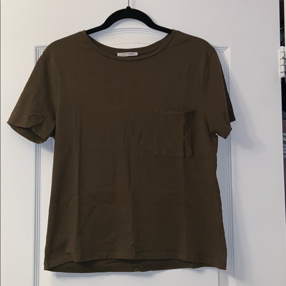 Zara Box Cut T-Shirt